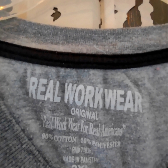 REAL WORK WEAR 2X GRAY - Picture 5 of 6
